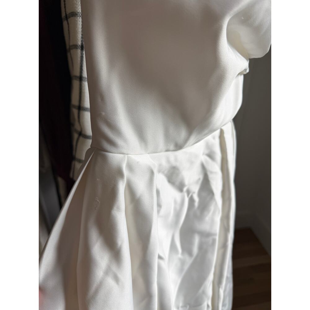 SAU LEE Barbara Gown in White - Picture 8 of 16